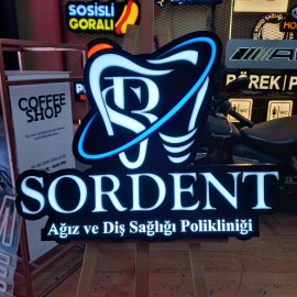 3D Led Işıklı Tabela