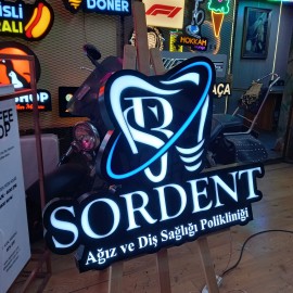 3D Led Işıklı Tabela