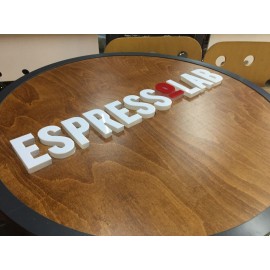 Modern Ahşap Tabela