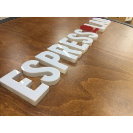 Modern Ahşap Tabela