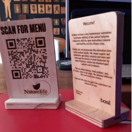 Ahşap Barkod/Yönlendirme  Tabela