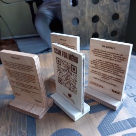 Ahşap Barkod/Yönlendirme  Tabela