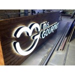 Doğal Ahşap Kutu Harf Tabela