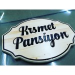 Ahşap Kazıma Tabela
