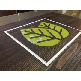 Ahşap Kazıma Boyama Tabela