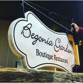 Ahşap Oyma Ferforje Tabela