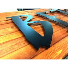 Ahşap Lambiri Metal Harf Tabela