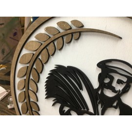 Ahşap Kabartma Tabela