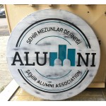 Ahşap Eskitme Boyama Tabela