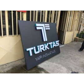 Türktaş-Işıklı Giriş Tabela