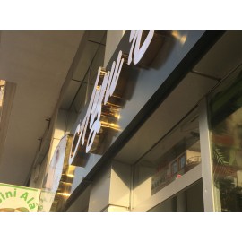 Arzu Ersoy-Gold Paslanmaz Cephe Tabelası