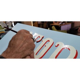 Fırça Yazısı Cephe Tabela