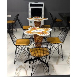 Dondurma Külahlı Masa