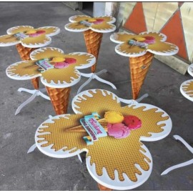 Dondurma Külahlı Masa