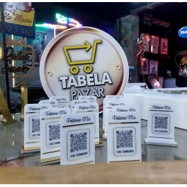 QR Kod masa üstü Menü