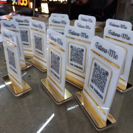 QR Kod masa üstü Menü