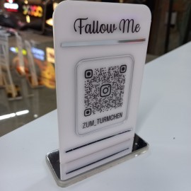 QR Kod masa üstü Menü