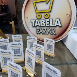 QR Kod masa üstü Menü