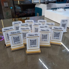 QR Kod masa üstü Menü