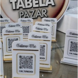 QR Kod masa üstü Menü