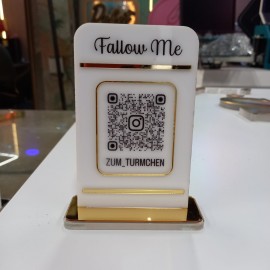 QR Kod masa üstü Menü