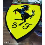 FERRARİ- Hazır Garaj Tabela