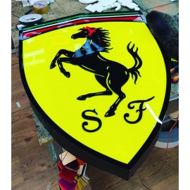 FERRARİ- Hazır Garaj Tabela