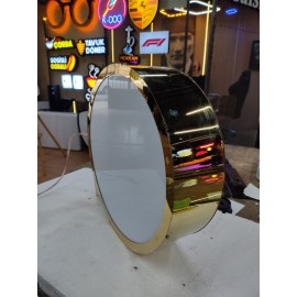  Gold Krom Fileli Hazır Daire  Tabela