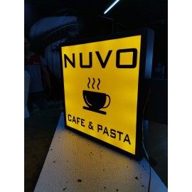 Kare  Işıklı Hazır Tabela