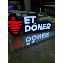 Et Döner Hazır Işıklı Tabela