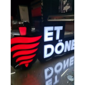 Et Döner Hazır Işıklı Tabela