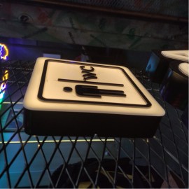 WC Tabelası Işıklı