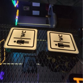 WC Tabelası Işıklı