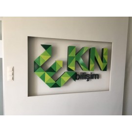 Banko Arkası Kutu Harf