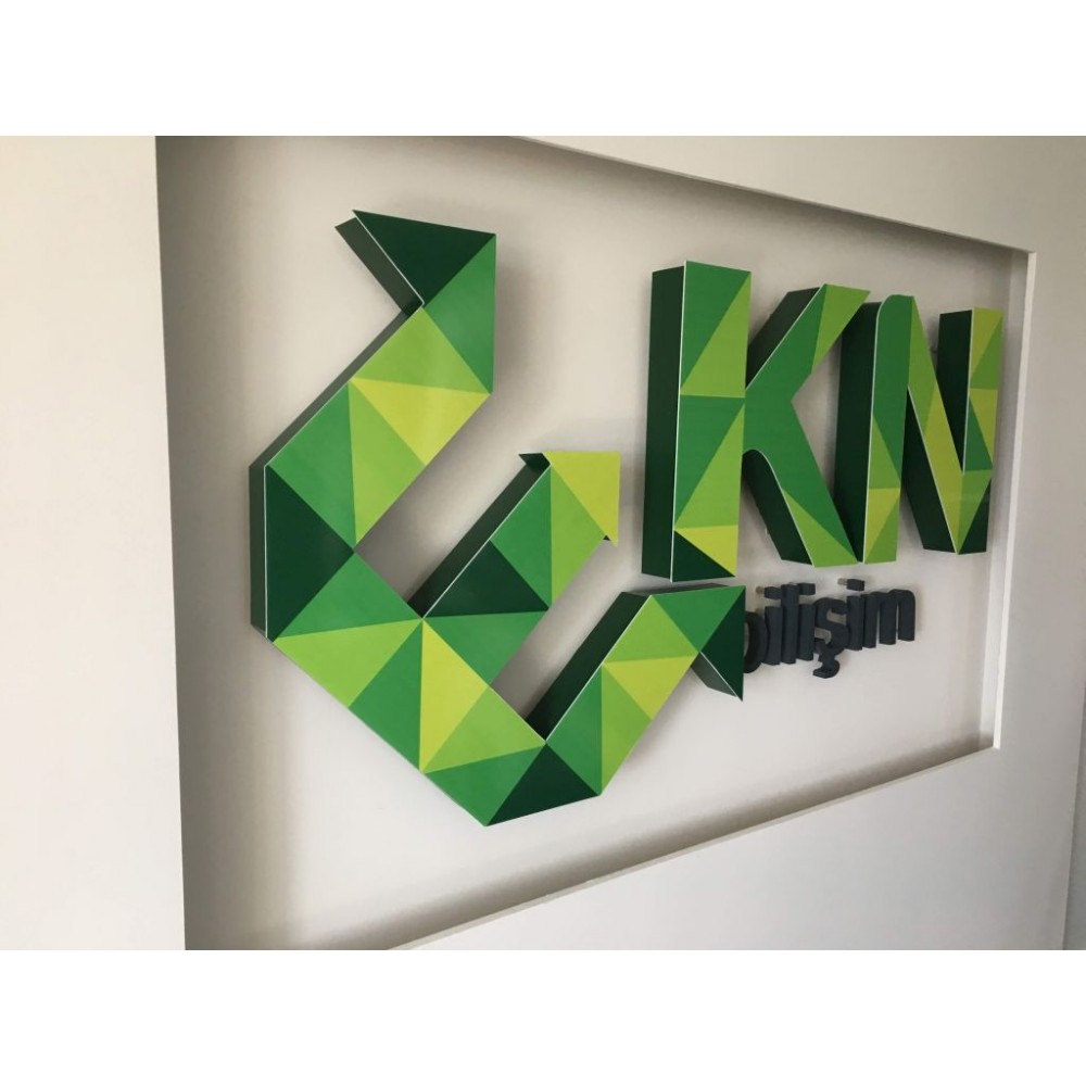 Banko Arkası Kutu Harf