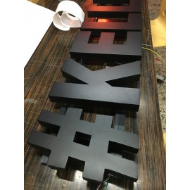 Galvaniz Boyalı Endirek Harf