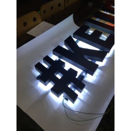 Galvaniz Boyalı Endirek Harf