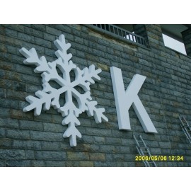 Galvaniz Boyalı Endirek Harf