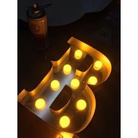 Eskitme Ters Tava Kutu Harf