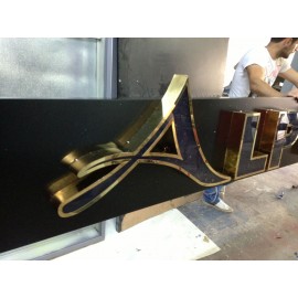 Fileli Paslanmaz Harf