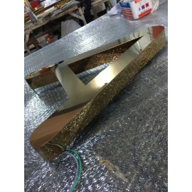 Gold Paslanmaz Endirek Harf