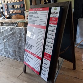 Işıklı Menü Tahtası