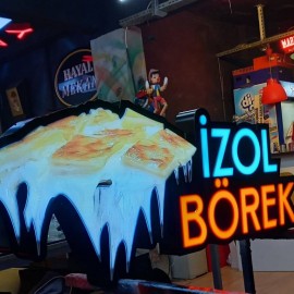 3D Led Işıklı Tabela