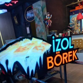 3D Led Işıklı Tabela