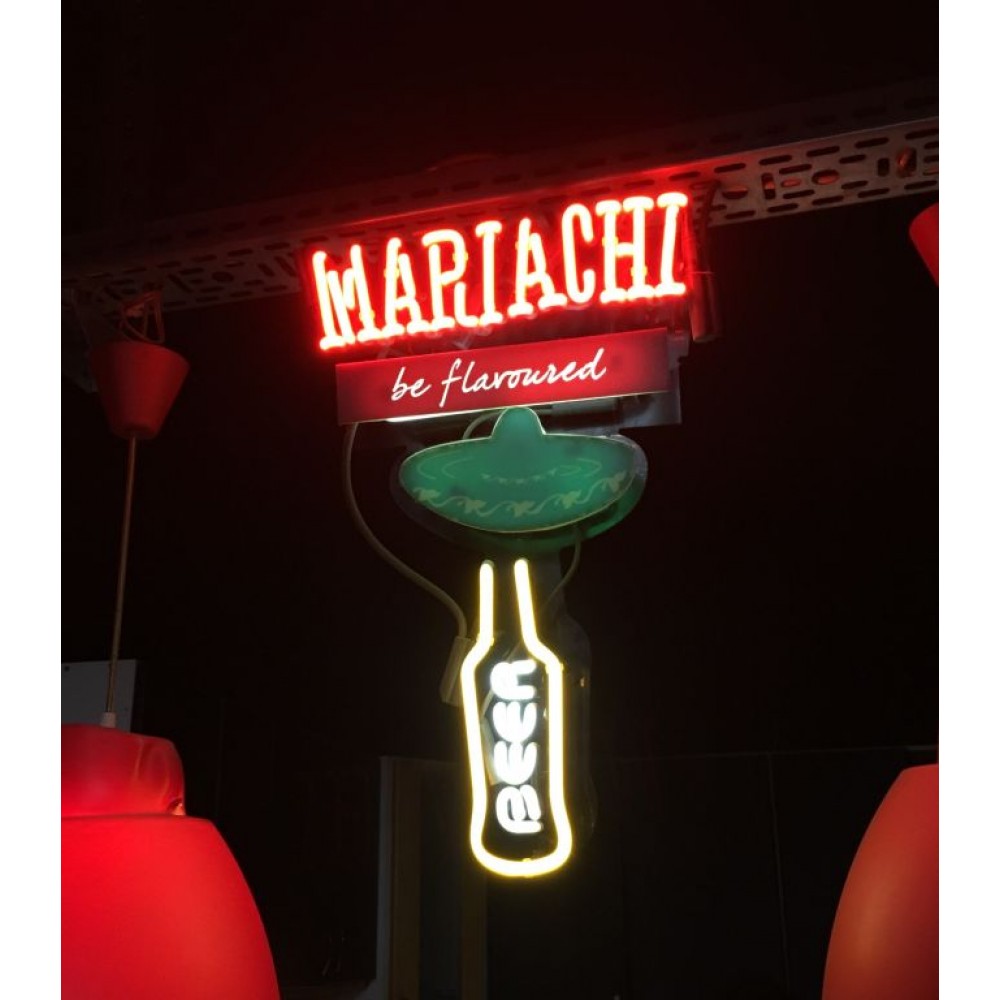 Mariachi Neon Tabela