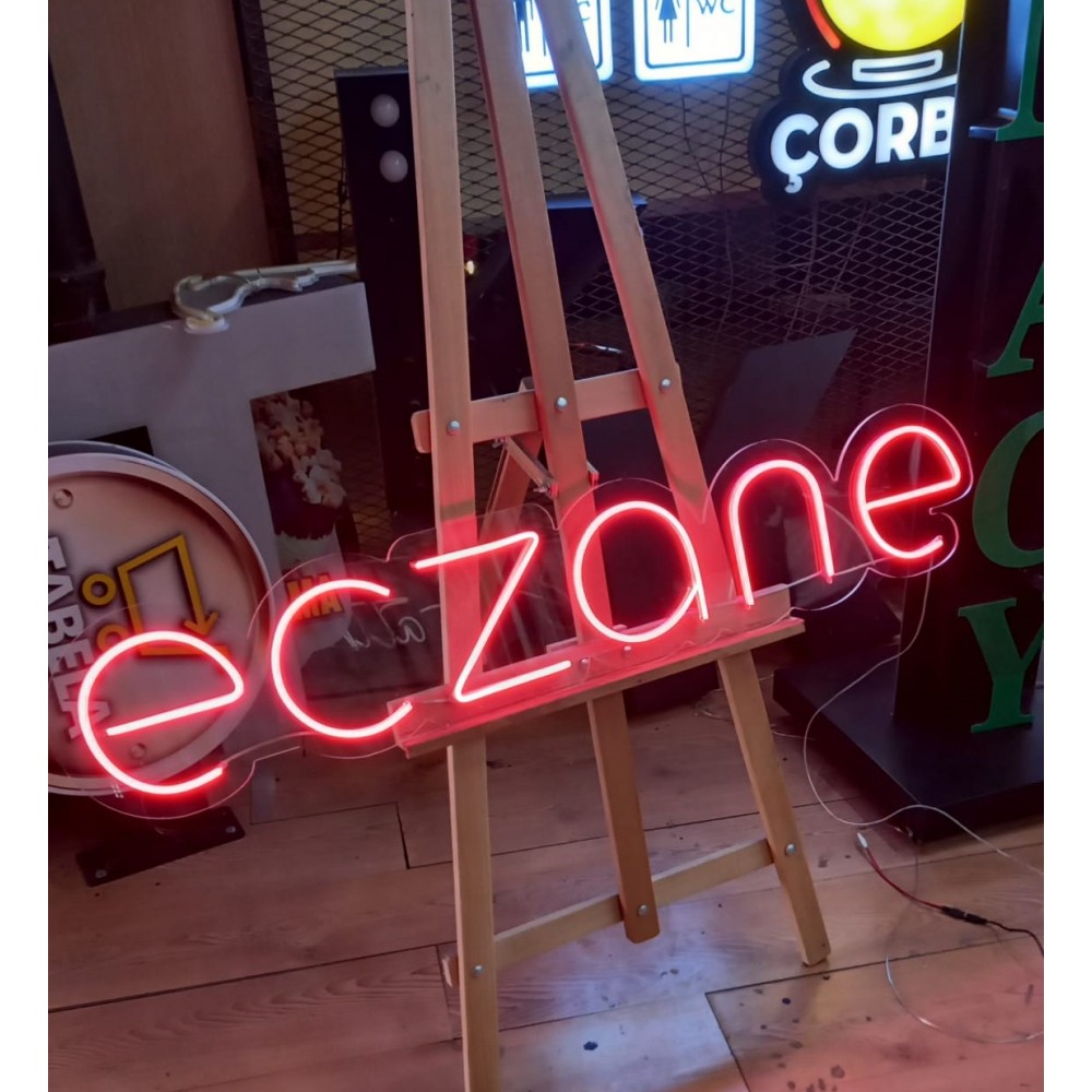 Neon Hazır Eczane Tabela