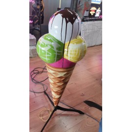 Dondurma Hazır Işıklı Tabela