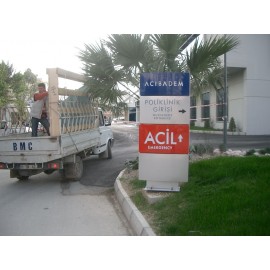 Bahçe Yönlendirme Tabelası