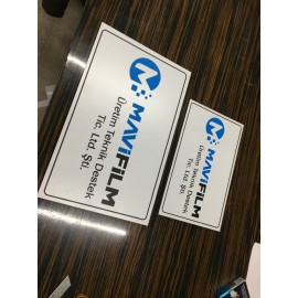 Kat Yönlendirme Tabela-Mavi Film