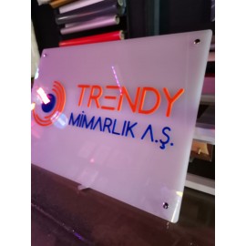 TRENDY Mimarlık - Yönlendirme Tabela